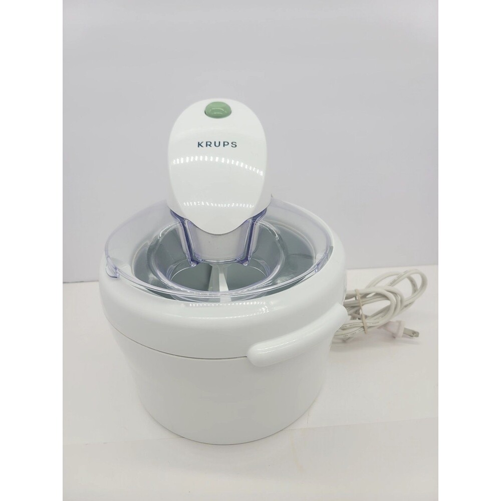 Krups La Glaciere Italian Italy Fresh Ice Cream Maker Model 358 Made In Italy